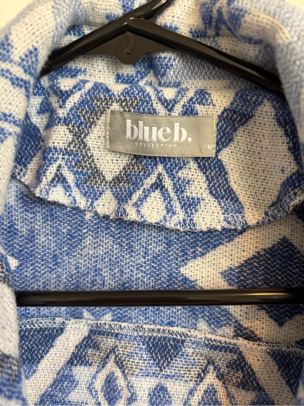 Blue B Collection Aztec Patterned Women's Moto Jacket - Picture 4 of 4